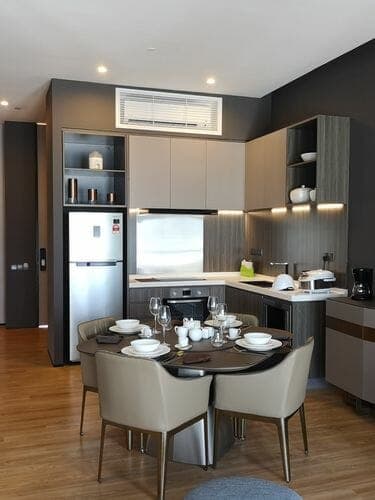 Kitchen and Dining Area